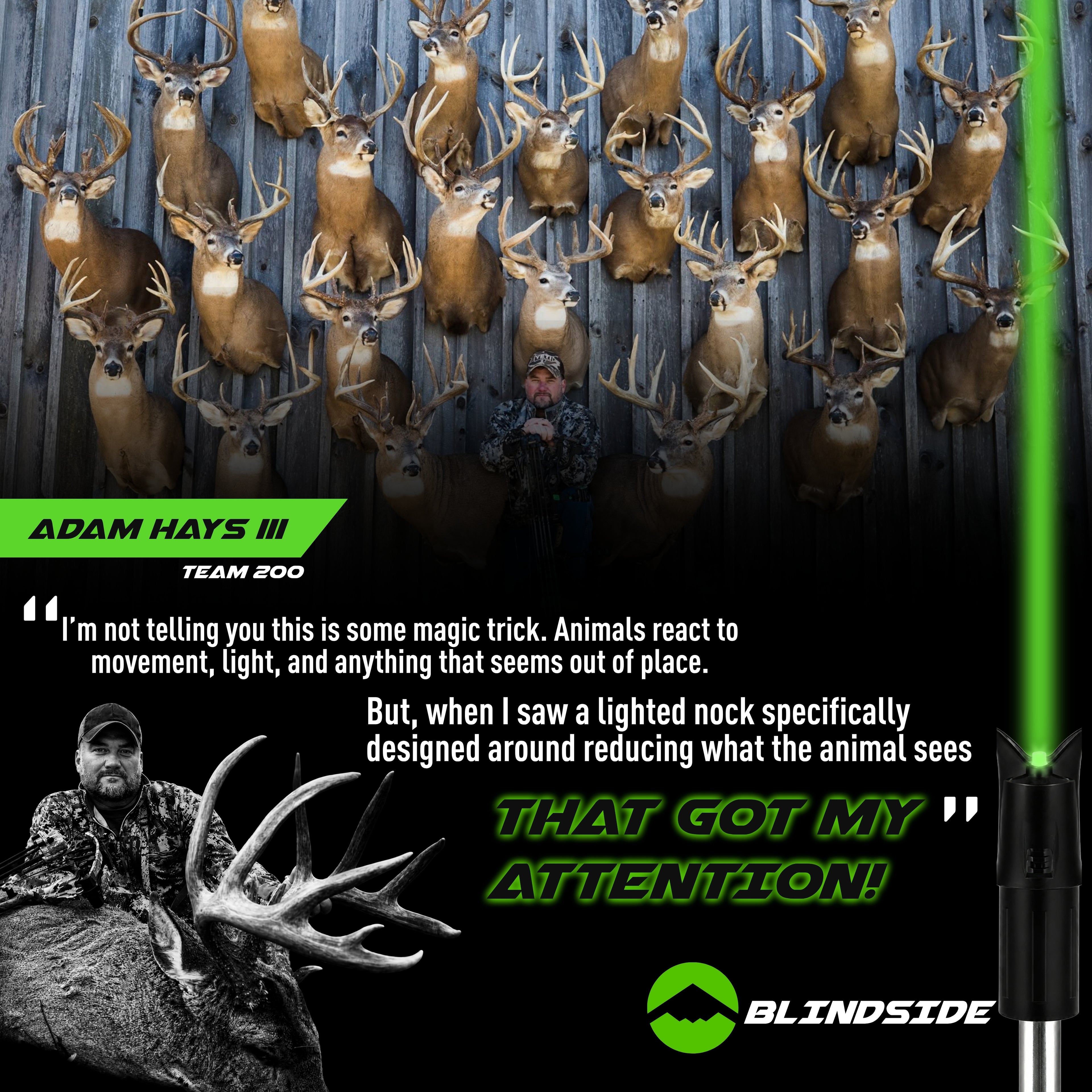 Blindside Stealth Lighted Crossbow Nocks (6-Pack)
