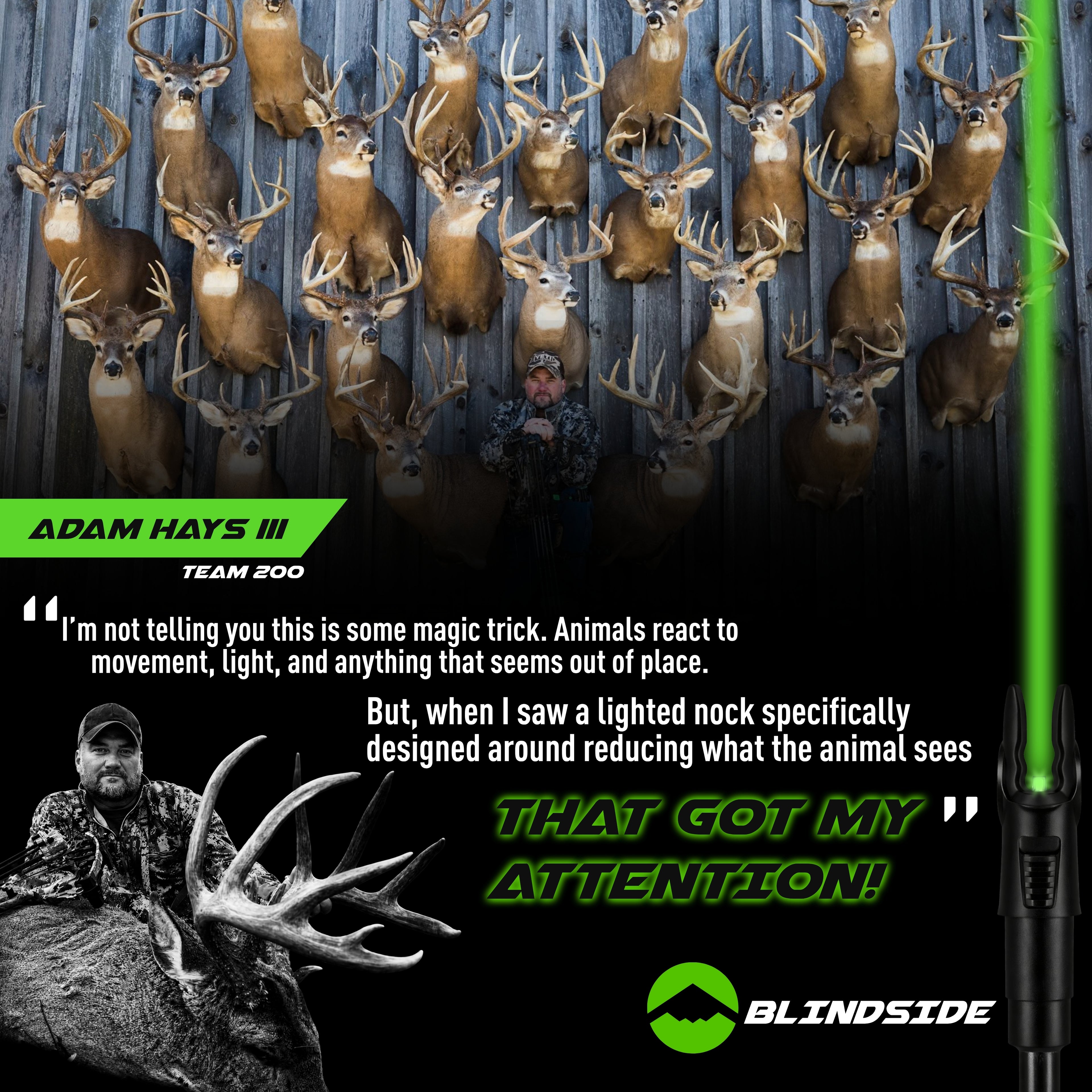 Blindside Stealth Lighted Nocks (6-Pack)