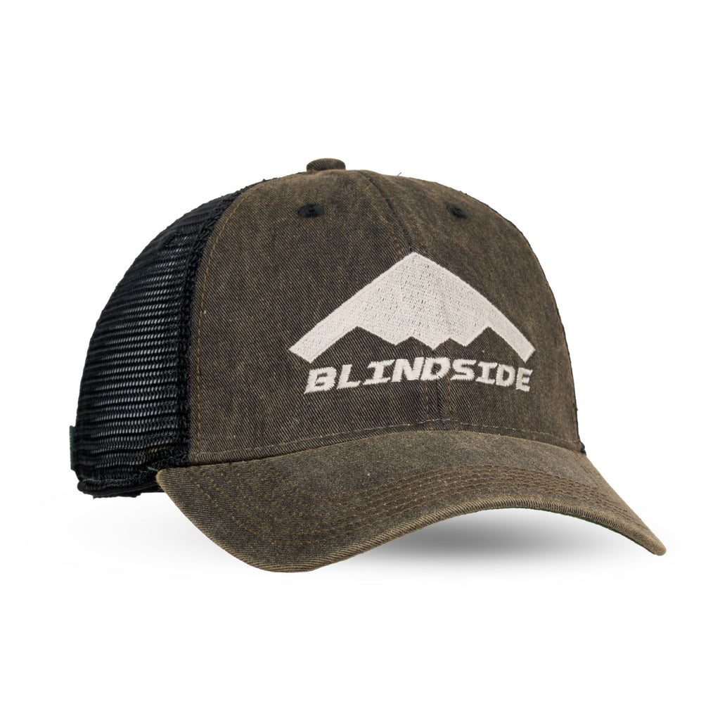 Blindside Legacy Trucker Hat – Vintage Brown/Black