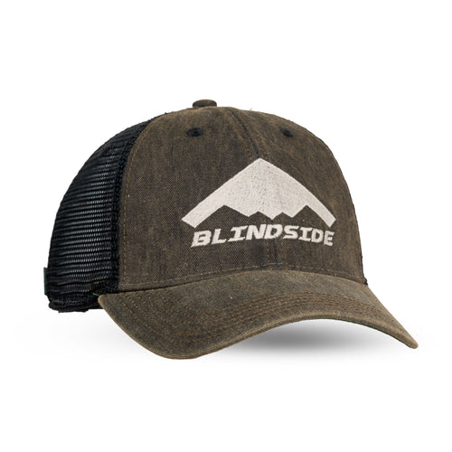 Blindside Legacy Trucker Hat – Vintage Brown/Black